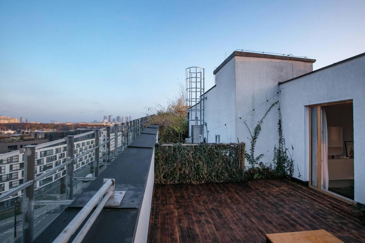 Dwupoziomowy, Rodzinny Apartament. Ochrona, Garaz. Varšava Exteriér fotografie