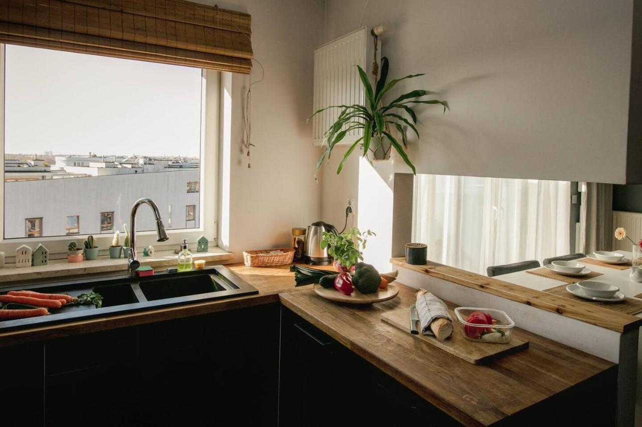 Dwupoziomowy, Rodzinny Apartament. Ochrona, Garaz. Varšava Exteriér fotografie