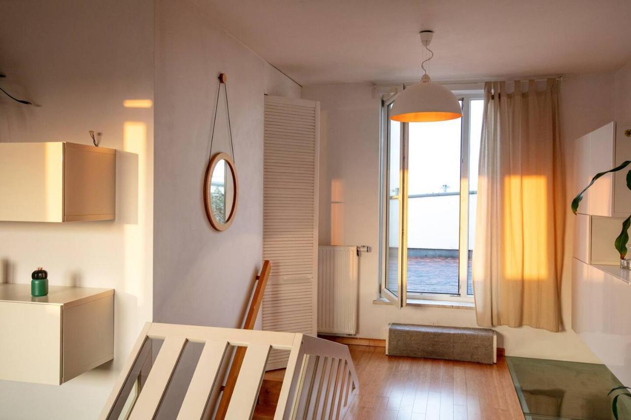 Dwupoziomowy, Rodzinny Apartament. Ochrona, Garaz. Varšava Exteriér fotografie