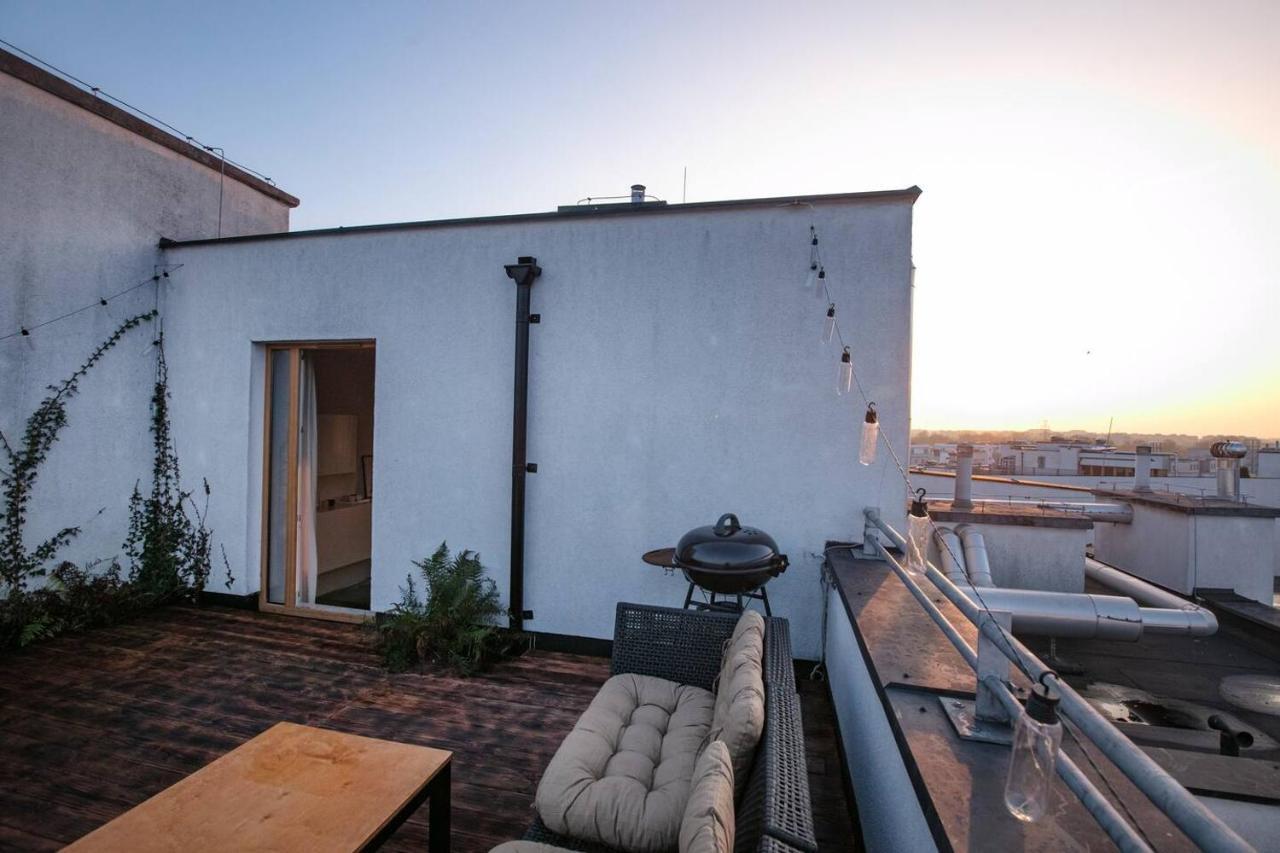 Dwupoziomowy, Rodzinny Apartament. Ochrona, Garaz. Varšava Exteriér fotografie