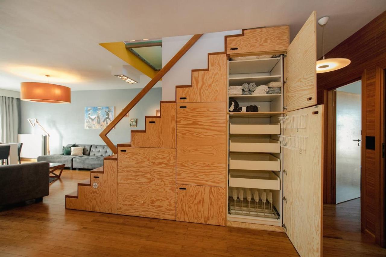 Dwupoziomowy, Rodzinny Apartament. Ochrona, Garaz. Varšava Exteriér fotografie