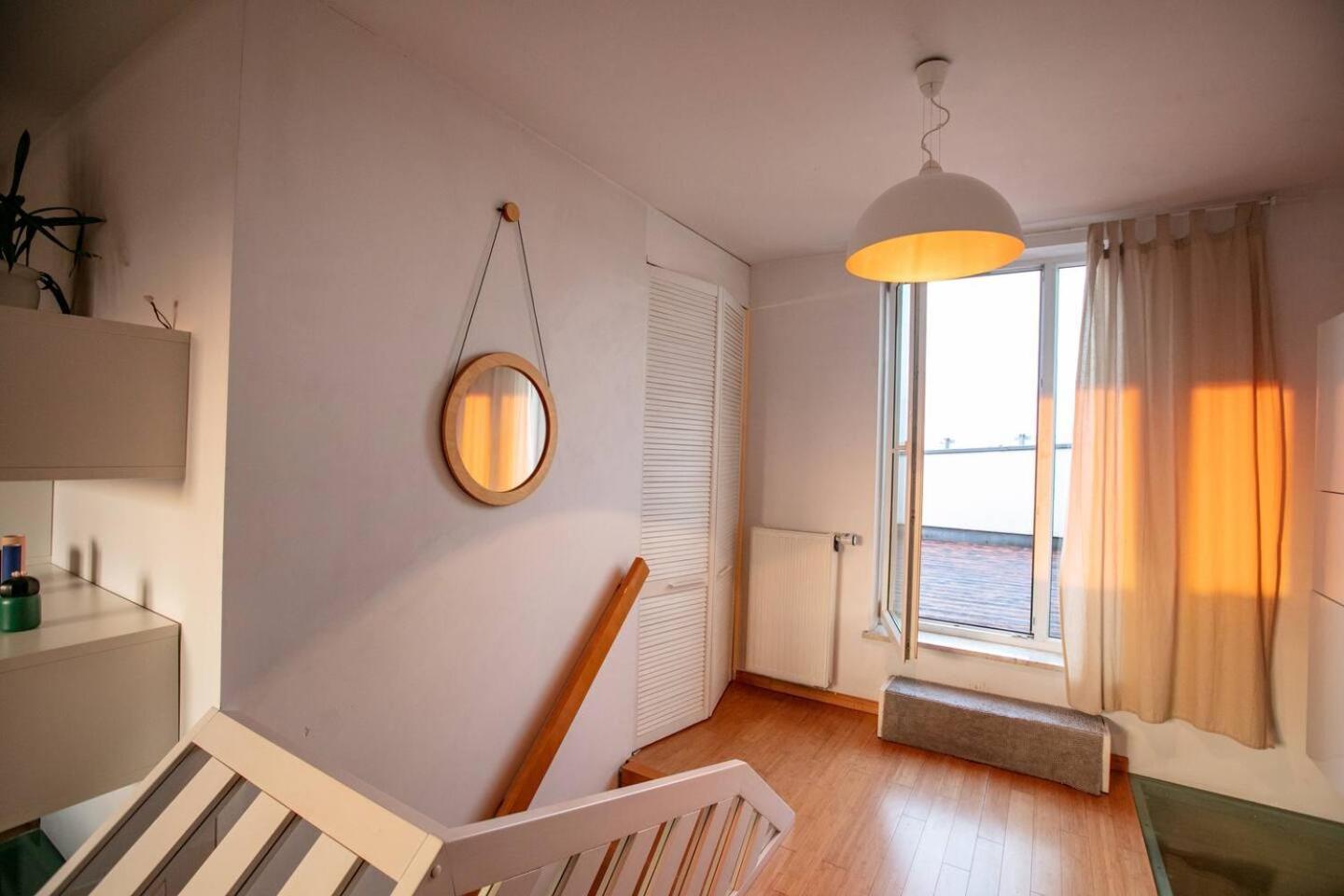 Dwupoziomowy, Rodzinny Apartament. Ochrona, Garaz. Varšava Exteriér fotografie