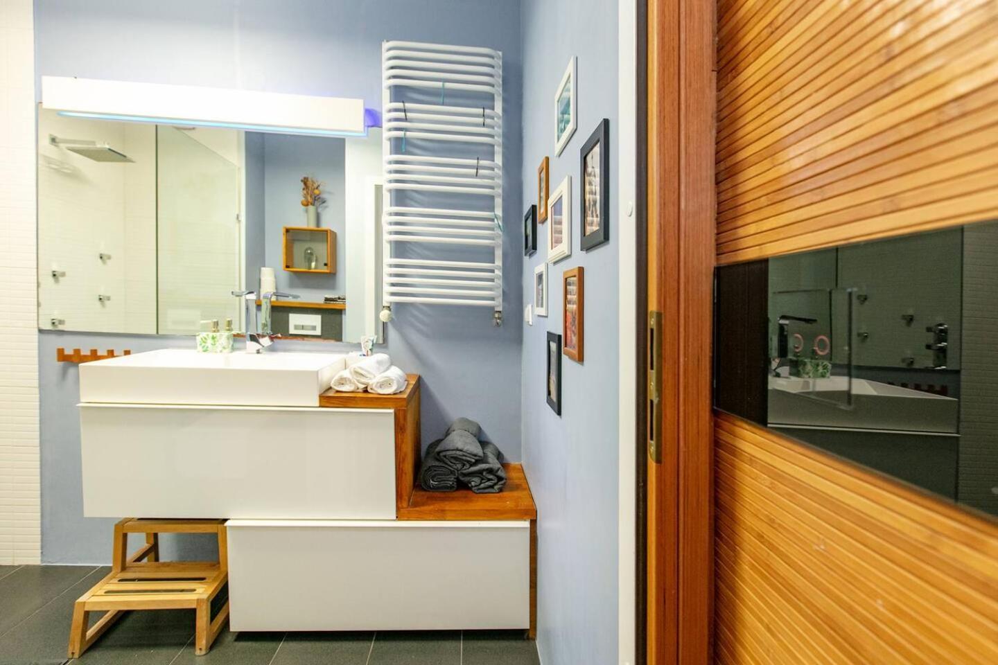 Dwupoziomowy, Rodzinny Apartament. Ochrona, Garaz. Varšava Exteriér fotografie